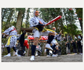 諏訪神社例大祭「ささら舞」