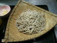 寒ざらし蕎麦は3月3日までです。（御前岩物産センター）